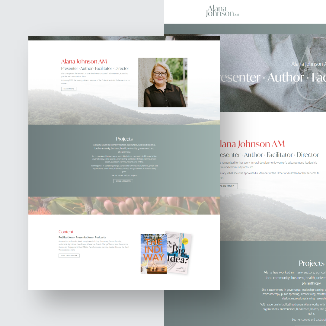 Alana Johnson - Website