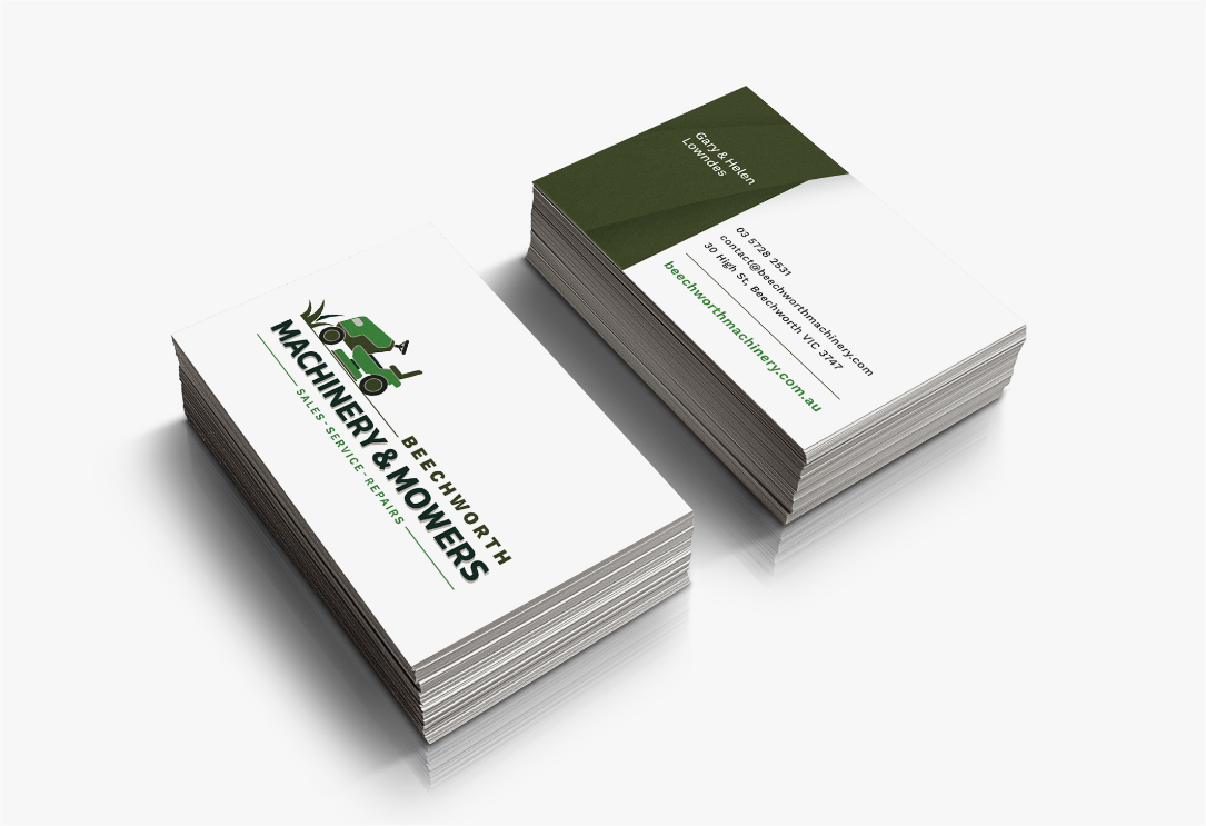 Beechworth Machinery & Mowers - Branding & Website