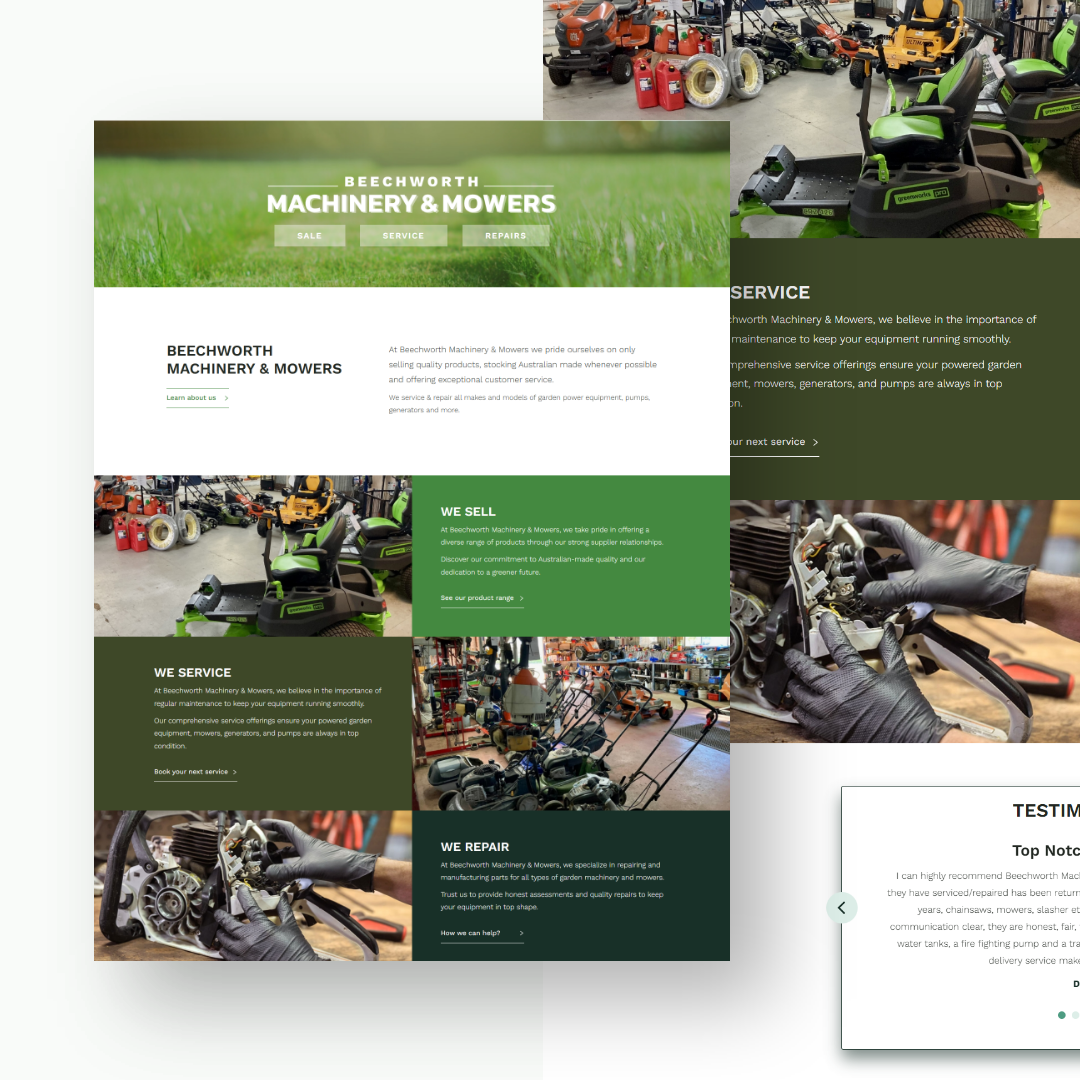 Beechworth Machinery - Website
