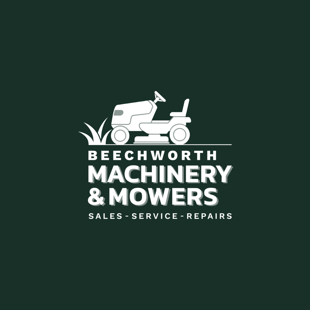 Beechworth Machinery - White Logo