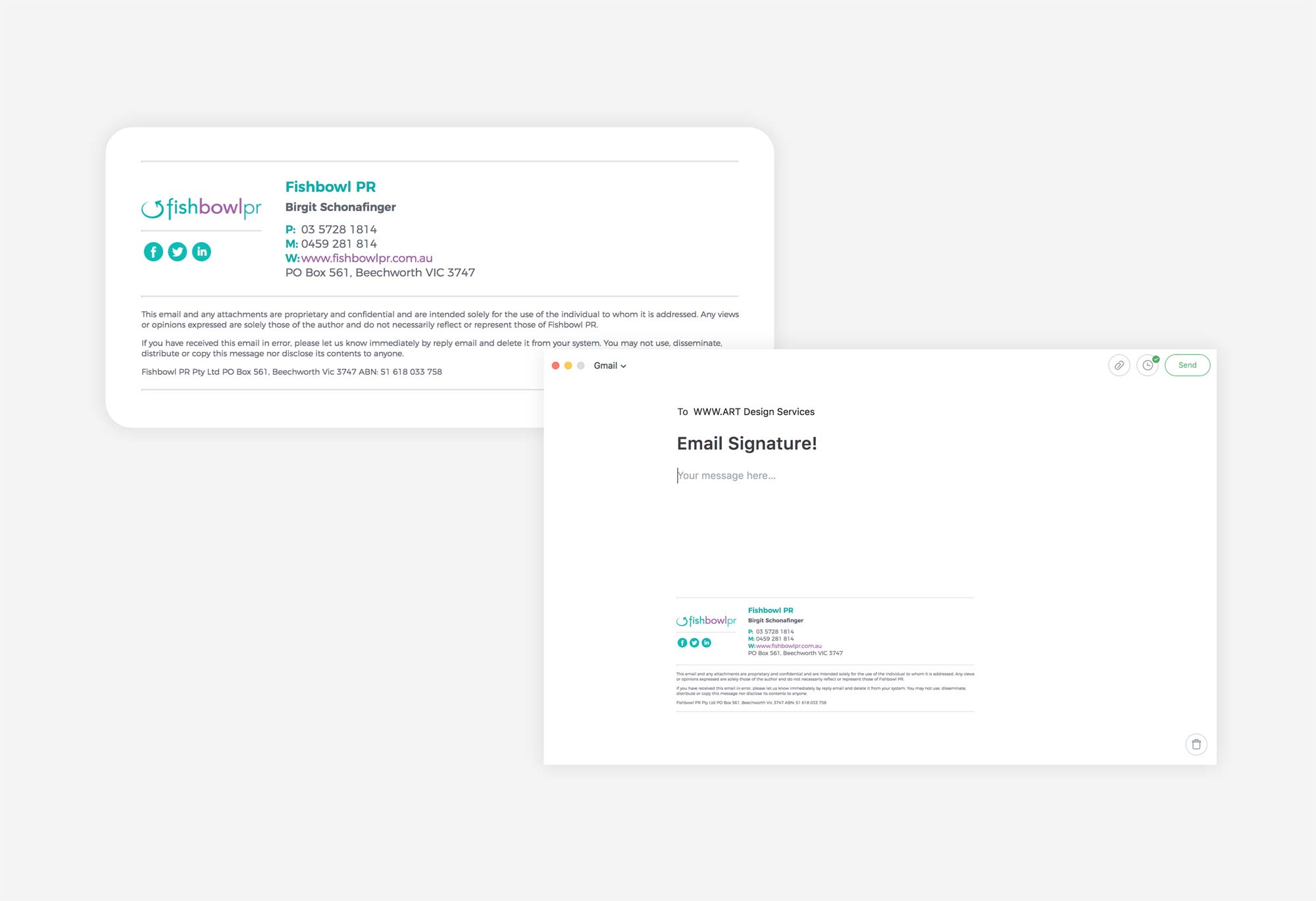 Fishbowl PR - Email Signature