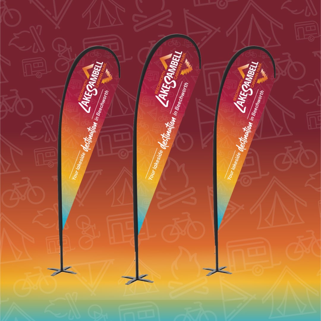 Beechworth Lake Sambell Caravan Park - Flags