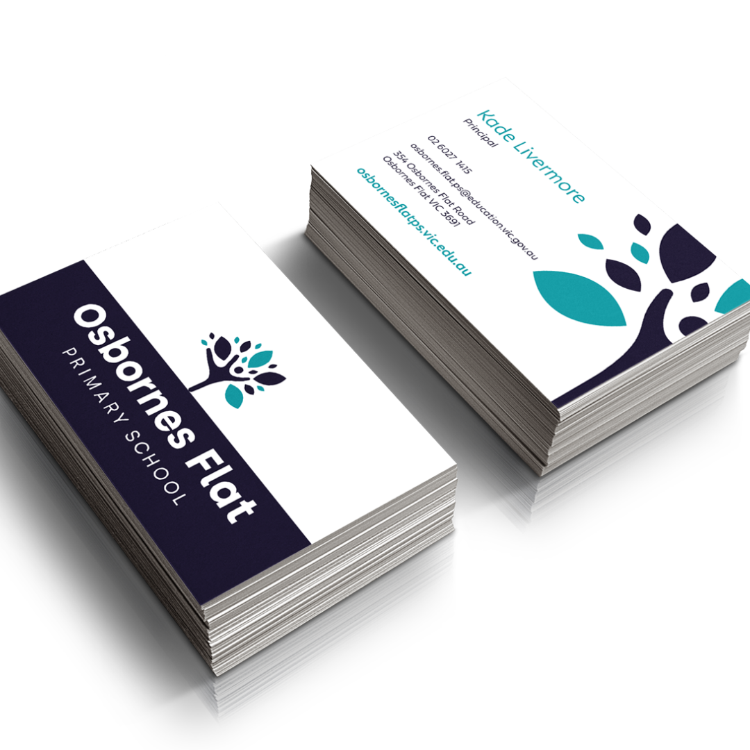 Osbornes Flat Primary School - Business Card