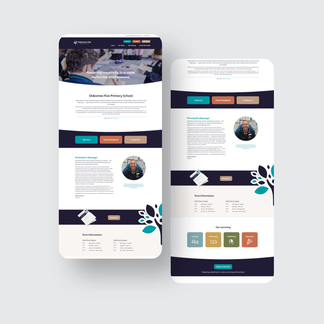 Osbornes Flat Primary School - Mobile