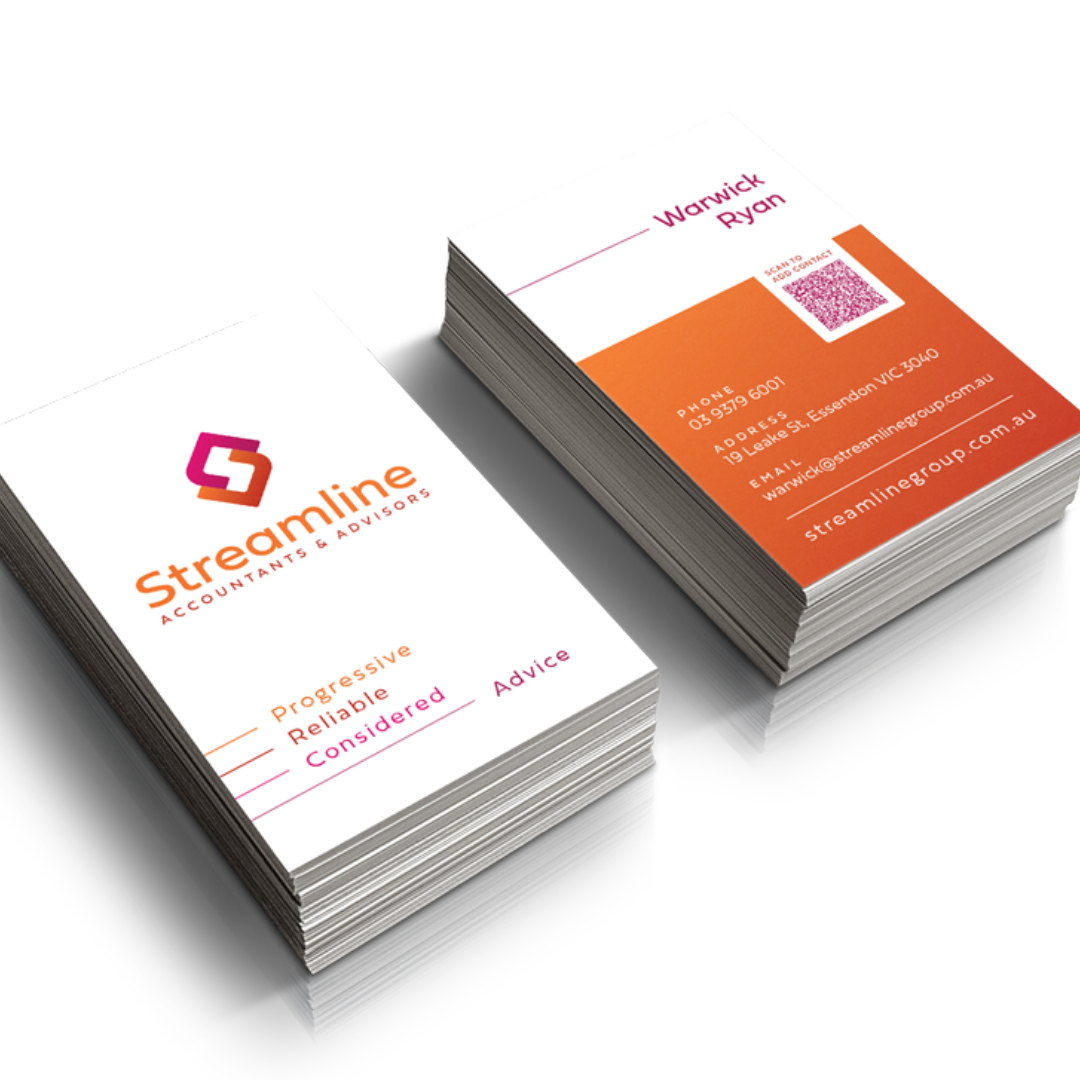 Streamline Accountants & Advisors - Business Card