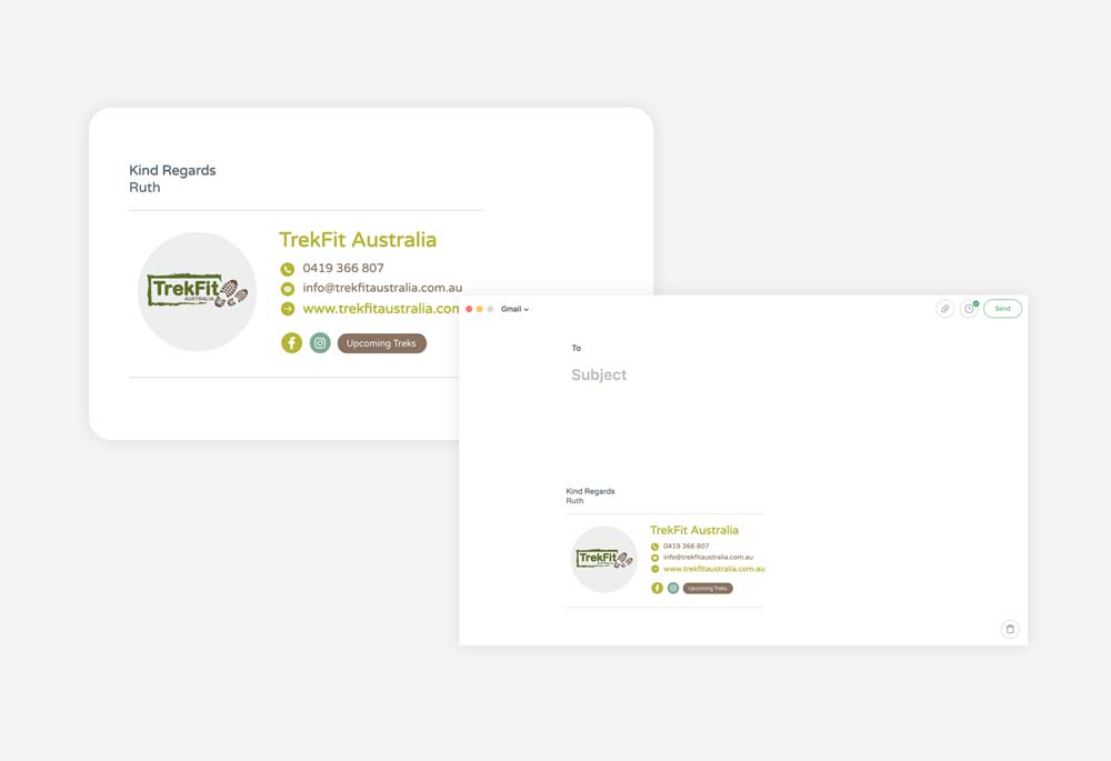 Trekfit Australia -  Letterhead